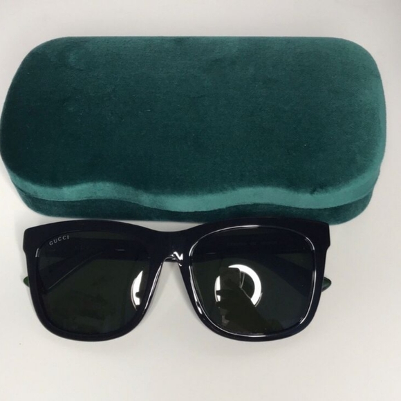 💯 - Authentic New Gucci GG0057SK 002 56 GG0057SK Men's Sunglasses - Picture 7 of 9